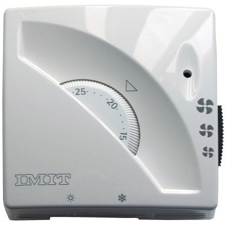 Termostato de fancoil IMIT FAN-TA3. 7a 30ºC.3velocidades .inv/off/ver