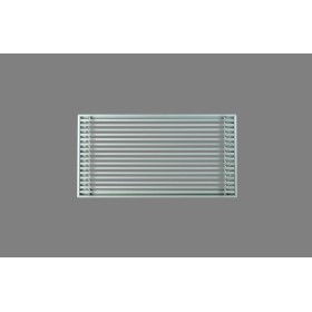 Rejilla lineal de suelo MADEL LMT-S 250x200mm lacada blanco