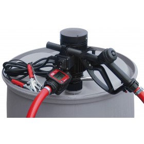Kit trasvase gasóleo para bidón con bomba PICO 12VDC. cuentalitros digital K24. boquerel manual y 4m manguera