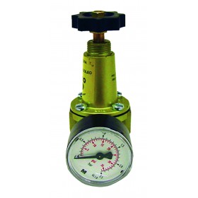 Válvula reductora presión gasóleo regulable con manómetro INPRO 1500L/h 1/2"