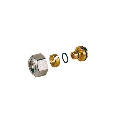 Enlace compresión rosca hembra tubo PEX/Multicapa 20x2MCP BAXI  B16