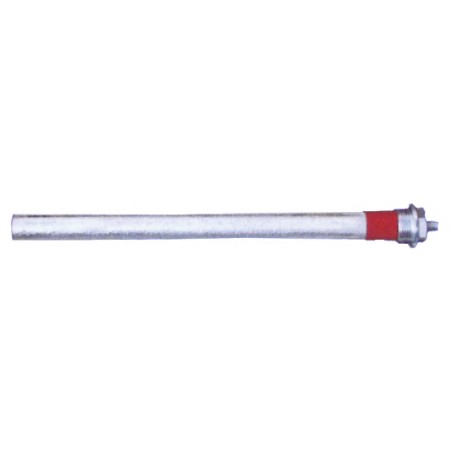 ANODO DE MAGNESIO CON AISLAMIENTO DE 21.3 X 400MM CON TAPON ROSCADO DE  3/4" Y TOMA TESTER M8