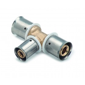 Te reducida Ø25-25-20 press-fitting