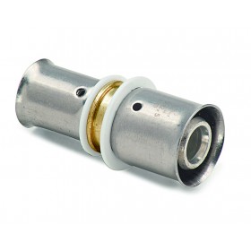 Manguito unión reducido Ø25x2.5 - Ø16x2.0  press-fitting