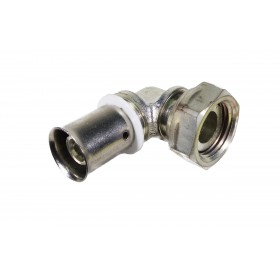 Codo hembra tuerca movil Ø16x2.0 - 1/2 press-fitting