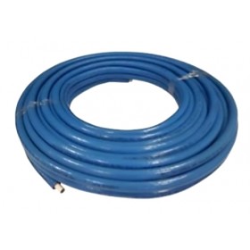 Tubo multicapa PEX/AL/PEX aislada color azul 10mm. Ø25x2.5 -rollo 50 mts-