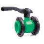 Valvula de bola palanca fija embridada PP-R  DN100 4"