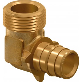 Codo 90º Q&E  fijo macho Ø16 circuitos 1/2" 1023019