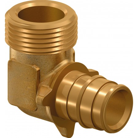 Codo 90º Q&E  fijo macho Ø32 circuitos 1" 1047877