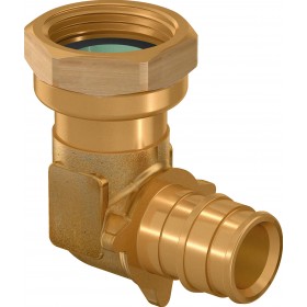 Codo tuerca móvil Uponor Q&E Ø25 circuitos 3/4" 1047882