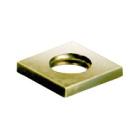 Placa latón ESCOFIX M8 montaje abrazadera nylon ajustable