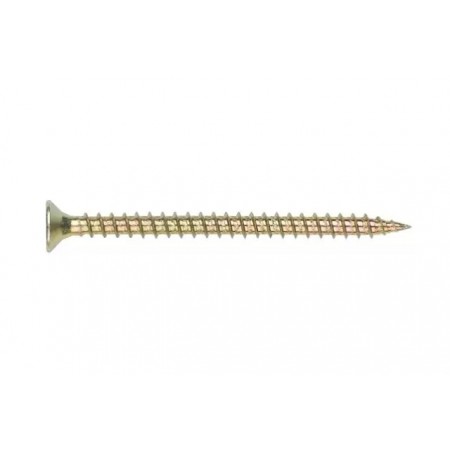 Tornillo tirafondo ESCOFIX cabeza avellanada bicromatado 6x50mm