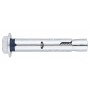 Taco metálico anclaje hormigón espirro ESCOFIX 10C con tornillo y arandela M8x60mm