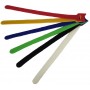 Pack 6 uds brida ESCOFIX textil velcro colores surtidos