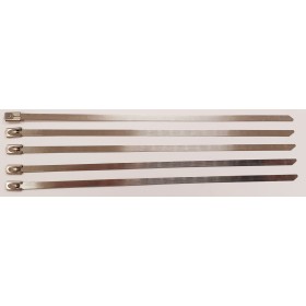 Bolsa 5 uds brida ESCOFIX metalica acero Inox......... AISI304 201x4.6mm