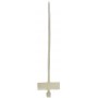 Bolsa 100 uds brida ESCOFIX señalizacón placa identificación 2.5x100mm