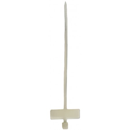 Bolsa 100 uds brida ESCOFIX señalizacón placa identificación 2.5x100mm