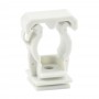 Abrazadera polipropileno ESCOFIX simple montaje guia M6 Ø15mm