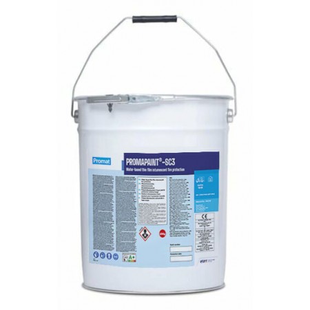Kg pintura intumescente al agua PROMAT PROMAPAINT SC3 bidón 25kg