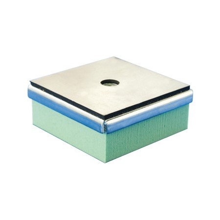 Soporte antivibratorio SYLOMER TSR-110 M10 con kit nivelación M10x90mm carga máxima 50kg