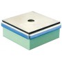 Soporte antivibratorio SYLOMER TSR-850 M10 con kit nivelación M10x90mm carga máxima 250kg