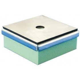 Soporte antivibratorio SYLOMER TSR-850 M10 con kit nivelación M10x90mm carga máxima 250kg