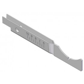 7674693 PAQUETE 10 UDS. SOPORTE RADIADOR ACERO EMPOTRAR HF 2. 3 Y 4 COLUMNAS