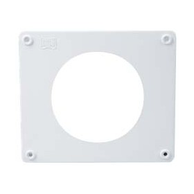 Remate pared Ø100mm PVC BLANCO