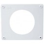 Remate pared Ø100mm PVC BLANCO