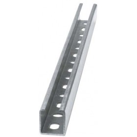 Metro perfil perforado ESCOFIX 28x30mm longitud 2m