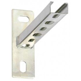 Soporte perfil perforado ESCOFIX 38x40mm longitud 400mm