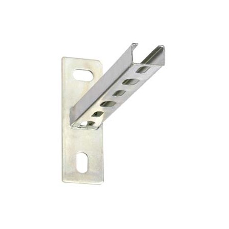 Soporte perfil perforado ESCOFIX 38x40mm longitud 600mm