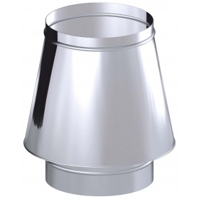 Salida libre chimenea DINAK EI30VENT con junta inox. 304/304 Ø175/235mm