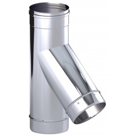 Te 135º para condensación chimenea DINAK SWJ 316L Ø140mm