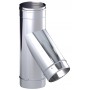 Te 135º para condensación chimenea DINAK SWJ 316L Ø160mm