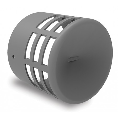 Deflector evacuación Ø80mm PVC chimenea FIG