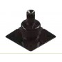 Terminal Ø50mm teja plana chimenea FIG