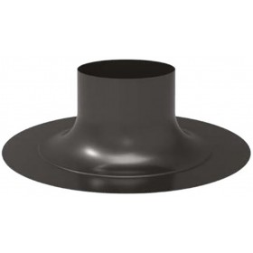 Teja salida techo plano Ø80mm aluminio chimenea FIG