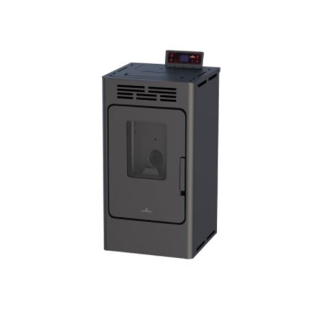 Comprar Estufa De Pellet 8 Kw Color Negro Kira CE17401 al Mejor Precio