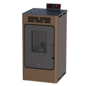 Comprar Estufa De Pellet 8 Kw Color Moka Kira CE17402 al Mejor Precio