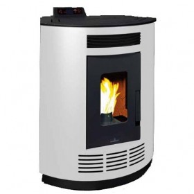 Comprar Estufa De Pellet 8 Kw Rincón Color Marfil Nina CE17417 al Mejor Precio