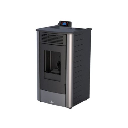 Comprar Estufa De Pellet 9 Kw Color Gris Rita CE17422 al Mejor Precio
