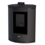 Comprar Estufa De Pellet De Rincon 12 Kw Color Negro Princesa CE17514 al Mejor Precio