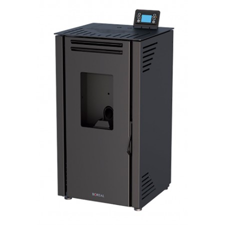 ESTUFA PELLET 7.5 KW NEGRO BOREAL 6 NE