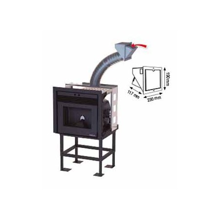 Comprar Estufa Pellet Boreal INSERT 7 al Mejor Precio