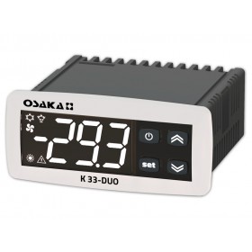Comprar Controlador Doble K 33-Duo 3 Reles 230..110V (-50/+110ºc) 2 Sondas Ntc-1 (2) Ip68 Incluidas CF31054 al Mejor Precio