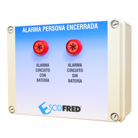 Comprar Alarma Hombre Encer Radiador Doble Escofred Efa-N-20 Para Camara Negativa Con Dos Pulsadores Luminosos CF31521 al Mejor 