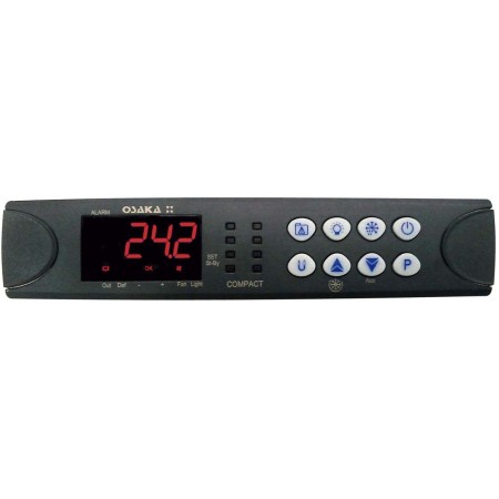 Comprar Termostato Digital Compact 3R Rojo Gris 'Is Compact 300' (3 Relés Configurables 100%) CF31914 al Mejor Precio