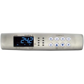 Comprar Termostato Digital Compact 5R Blue Inox (2 Sondas Incluidas) 5 Reles CF31929 al Mejor Precio