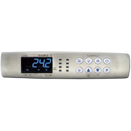 Comprar Termostato Digital Compact 5R Blue Inox (2 Sondas Incluidas) 5 Reles CF31929 al Mejor Precio